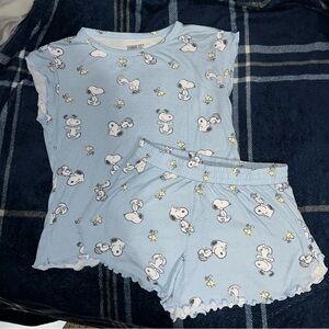 snoopy pj set